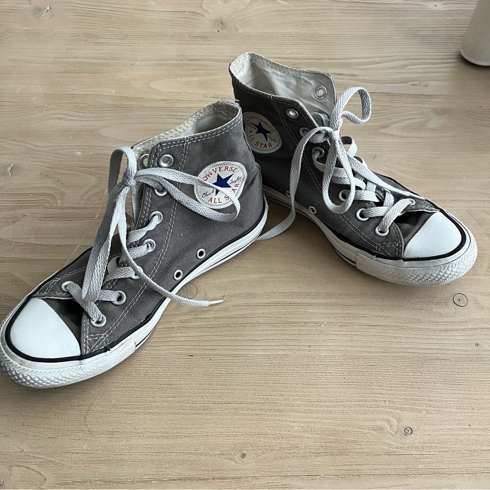 Converse High-Top Sneakers - Gray